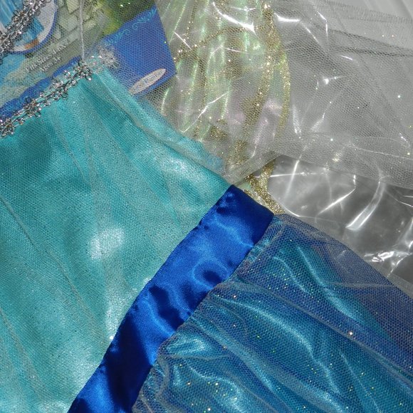 🆕Disney Frozen Elsa ❄️Snowflake Gown ❄️Dress Size: 3+Up 4-6X💥 NEW in Pac… - Picture 10 of 15